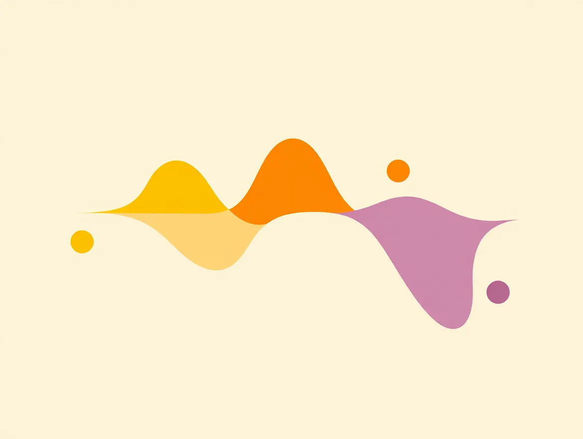 Diagram som visar hur aktivitet och vila varierar naturligt genom dagens tre faser: morgon, middag och kväll